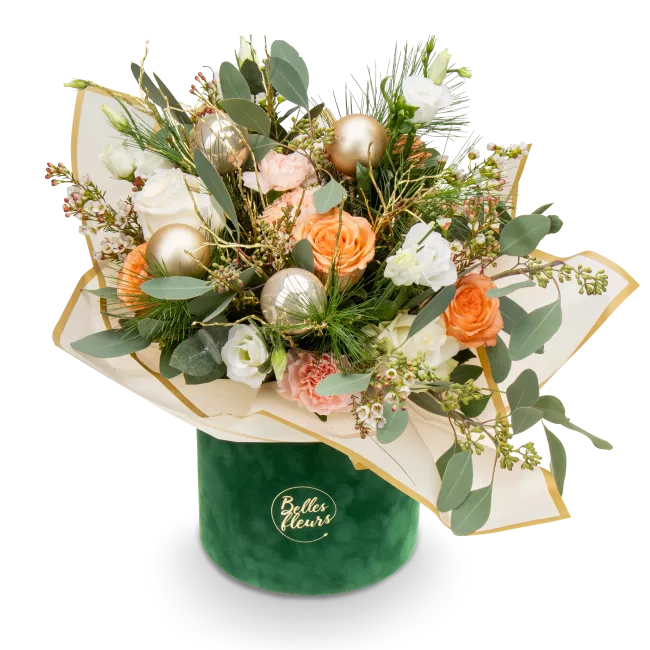 Christmas flower box